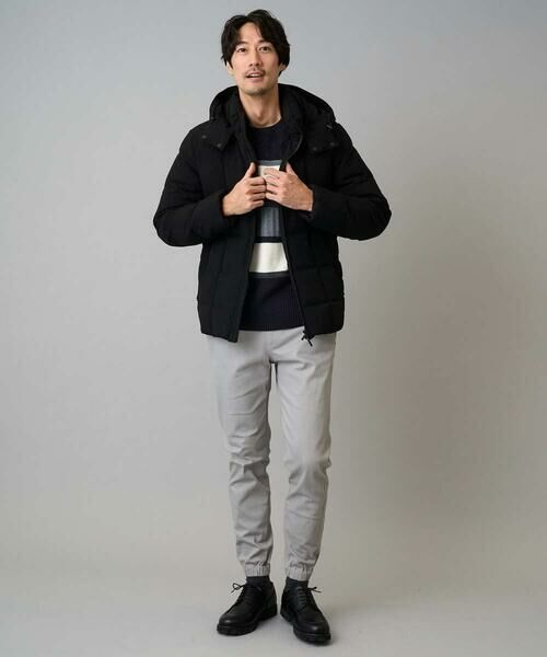 a.v.v / アー・ヴェ・ヴェ ダウンジャケット・ベスト | 【雑誌MonoMax12月号掲載/ダウン混率90%】デタッチャブルフードストレッチダウンブルゾン【軽量/撥水】 | 詳細14