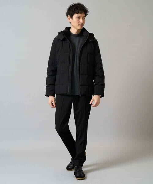a.v.v / アー・ヴェ・ヴェ ダウンジャケット・ベスト | 【雑誌MonoMax12月号掲載/ダウン混率90%】デタッチャブルフードストレッチダウンブルゾン【軽量/撥水】 | 詳細21