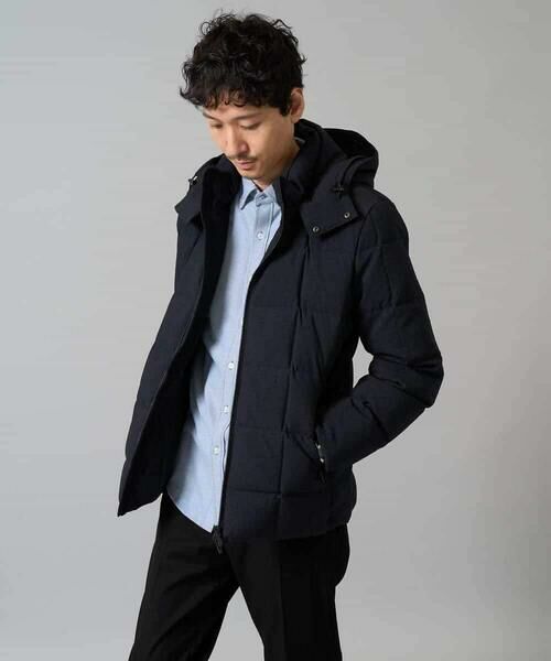 a.v.v / アー・ヴェ・ヴェ ダウンジャケット・ベスト | 【雑誌MonoMax12月号掲載/ダウン混率90%】デタッチャブルフードストレッチダウンブルゾン【軽量/撥水】 | 詳細25