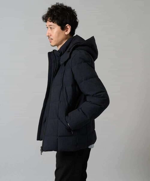 a.v.v / アー・ヴェ・ヴェ ダウンジャケット・ベスト | 【雑誌MonoMax12月号掲載/ダウン混率90%】デタッチャブルフードストレッチダウンブルゾン【軽量/撥水】 | 詳細26