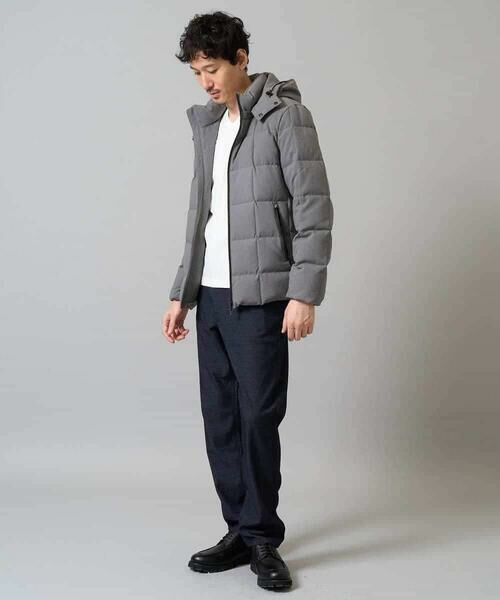a.v.v / アー・ヴェ・ヴェ ダウンジャケット・ベスト | 【雑誌MonoMax12月号掲載/ダウン混率90%】デタッチャブルフードストレッチダウンブルゾン【軽量/撥水】 | 詳細8