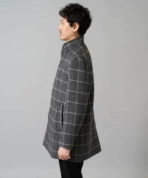 a.v.v / アー・ヴェ・ヴェ その他アウター | ウールライトビーバーチェックスタンドカラージャケット | 詳細10