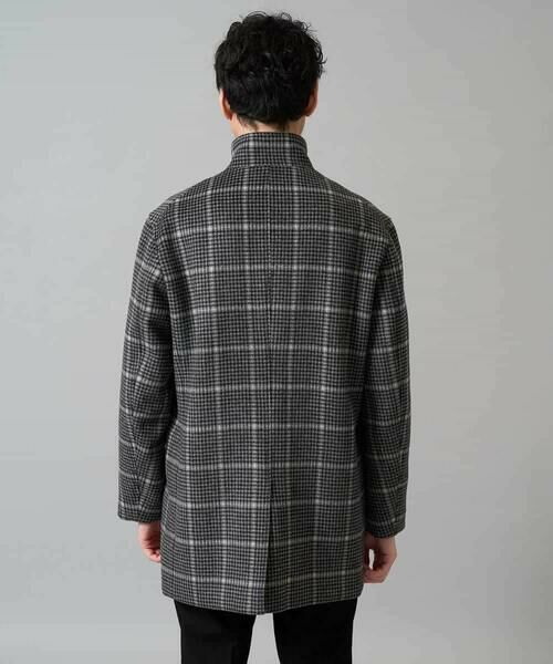 a.v.v / アー・ヴェ・ヴェ その他アウター | ウールライトビーバーチェックスタンドカラージャケット | 詳細11