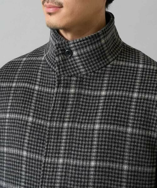 a.v.v / アー・ヴェ・ヴェ その他アウター | ウールライトビーバーチェックスタンドカラージャケット | 詳細12