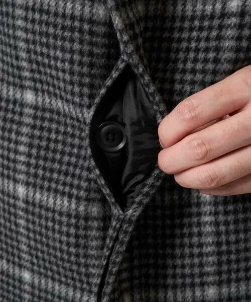 a.v.v / アー・ヴェ・ヴェ その他アウター | ウールライトビーバーチェックスタンドカラージャケット | 詳細17