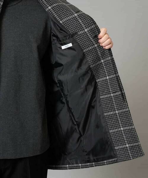 a.v.v / アー・ヴェ・ヴェ その他アウター | ウールライトビーバーチェックスタンドカラージャケット | 詳細18