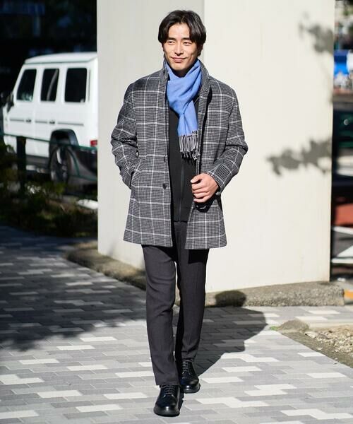 a.v.v / アー・ヴェ・ヴェ その他アウター | ウールライトビーバーチェックスタンドカラージャケット | 詳細22