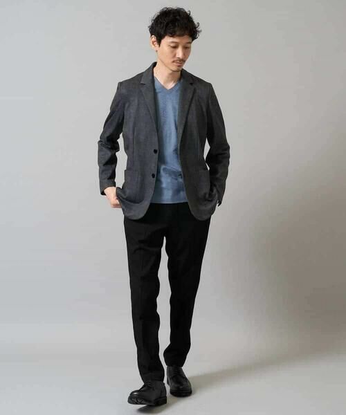 a.v.v / アー・ヴェ・ヴェ テーラードジャケット | 【イージーケア/ストレッチ】メランジポンチテーラードジャケット【洗濯機で洗える】通勤/ビジネス〈ON/OFF SERIES〉 | 詳細22