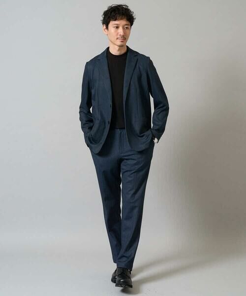 a.v.v / アー・ヴェ・ヴェ カットソー | 【イージーケア】ポンチモックネックスマートＴシャツ【毛玉になりにくい/洗濯機で洗える】〈ON/OFF SERIES〉 | 詳細13