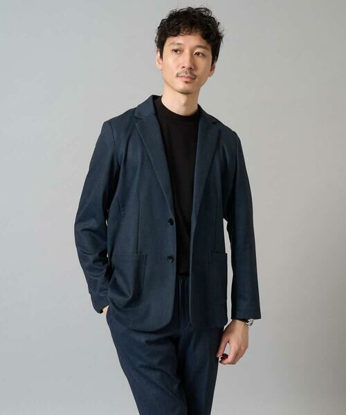 a.v.v / アー・ヴェ・ヴェ カットソー | 【イージーケア】ポンチモックネックスマートＴシャツ【毛玉になりにくい/洗濯機で洗える】〈ON/OFF SERIES〉 | 詳細15