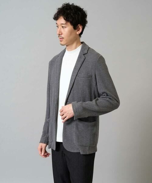 a.v.v / アー・ヴェ・ヴェ カットソー | 【イージーケア】ポンチモックネックスマートＴシャツ【毛玉になりにくい/洗濯機で洗える】〈ON/OFF SERIES〉 | 詳細17