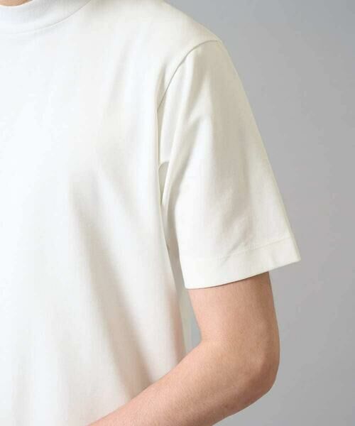 a.v.v / アー・ヴェ・ヴェ カットソー | 【イージーケア】ポンチモックネックスマートＴシャツ【毛玉になりにくい/洗濯機で洗える】〈ON/OFF SERIES〉 | 詳細26