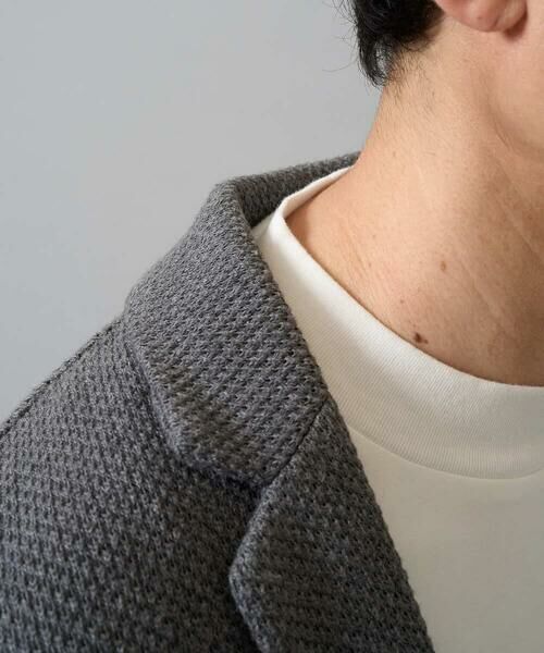 a.v.v / アー・ヴェ・ヴェ カットソー | 【イージーケア】ポンチモックネックスマートＴシャツ【毛玉になりにくい/洗濯機で洗える】〈ON/OFF SERIES〉 | 詳細29