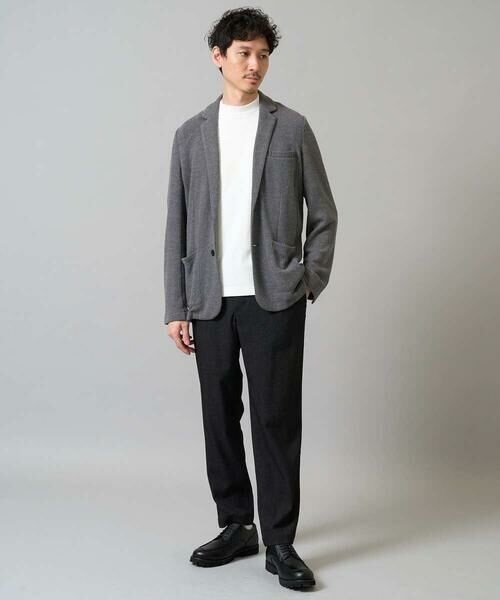 a.v.v / アー・ヴェ・ヴェ カットソー | 【イージーケア】ポンチモックネックスマートＴシャツ【毛玉になりにくい/洗濯機で洗える】〈ON/OFF SERIES〉 | 詳細5