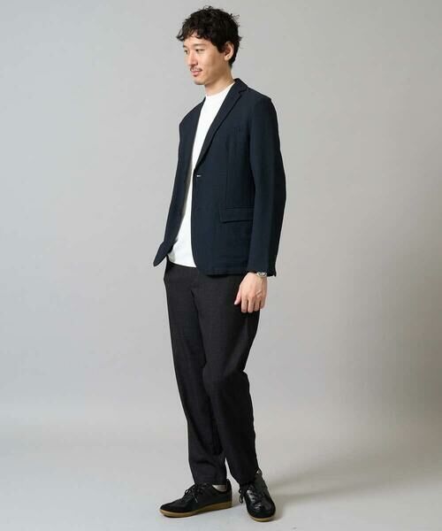 a.v.v / アー・ヴェ・ヴェ カットソー | 【イージーケア】ポンチモックネックスマートＴシャツ【毛玉になりにくい/洗濯機で洗える】〈ON/OFF SERIES〉 | 詳細6