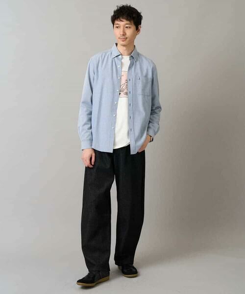 a.v.v / アー・ヴェ・ヴェ カットソー | 【綿100％】イラストレーターコラボワイドシルエットカットソー【uca U】 | 詳細3