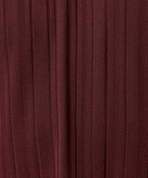 a.v.v / アー・ヴェ・ヴェ カットソー | 【イージーケア/毛玉になりにくい】ストライプジャガードVネックTシャツ【洗濯機で洗える】通勤/ビジネス/ジャケット〈ON/OFF SERIES〉 | 詳細11