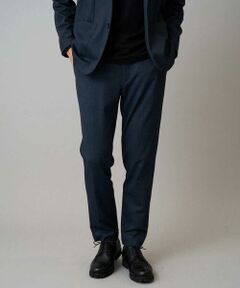 a.v.v / アー・ヴェ・ヴェ チノ・ワークパンツ | 【イージーケア/ストレッチ】メランジポンチスマートスラックス【洗濯機で洗える】通勤/ビジネス/ジャケット〈ON/OFF SERIES〉