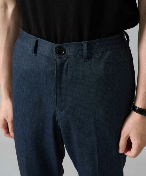 a.v.v / アー・ヴェ・ヴェ チノ・ワークパンツ | 【イージーケア/ストレッチ】メランジポンチスマートスラックス【洗濯機で洗える】通勤/ビジネス/ジャケット〈ON/OFF SERIES〉 | 詳細20