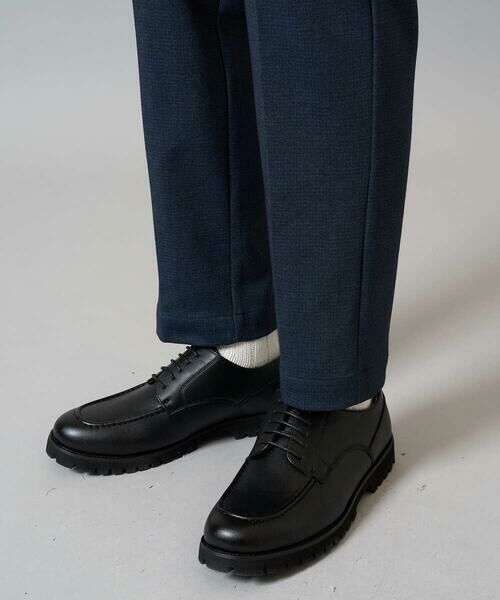 a.v.v / アー・ヴェ・ヴェ チノ・ワークパンツ | 【イージーケア/ストレッチ】メランジポンチスマートスラックス【洗濯機で洗える】通勤/ビジネス/ジャケット〈ON/OFF SERIES〉 | 詳細23