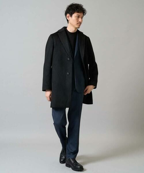 a.v.v / アー・ヴェ・ヴェ チノ・ワークパンツ | 【イージーケア/ストレッチ】メランジポンチスマートスラックス【洗濯機で洗える】通勤/ビジネス/ジャケット〈ON/OFF SERIES〉 | 詳細6