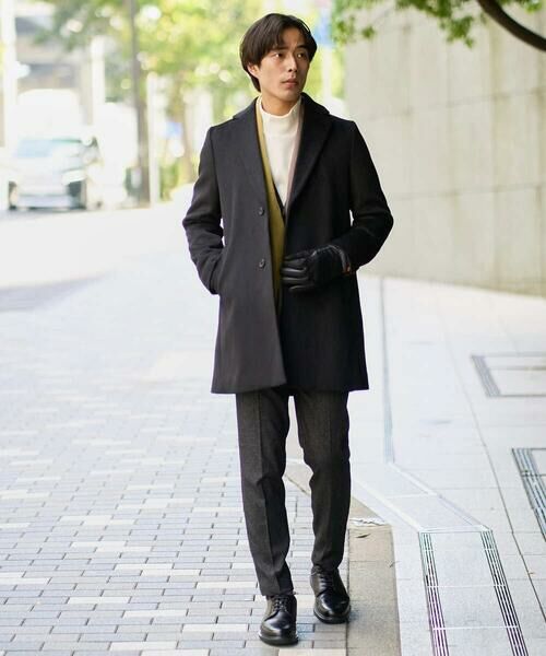 a.v.v / アー・ヴェ・ヴェ その他アウター | ウールライトビーバーチェスターコート | 詳細1