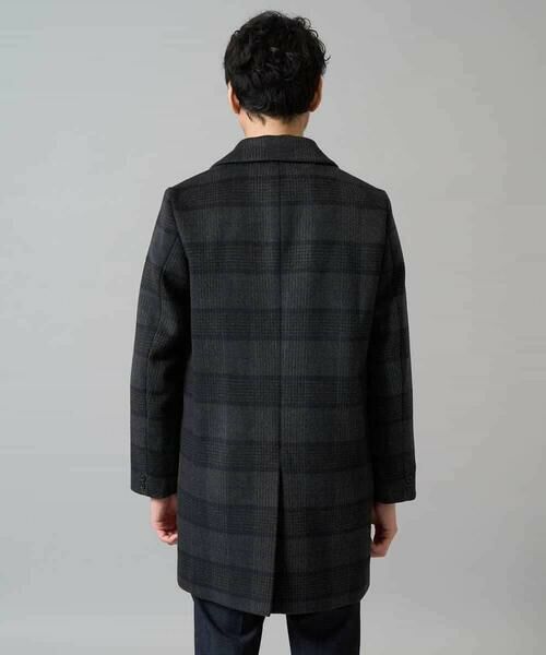 a.v.v / アー・ヴェ・ヴェ その他アウター | ウールライトビーバーチェックチェスターコート | 詳細16