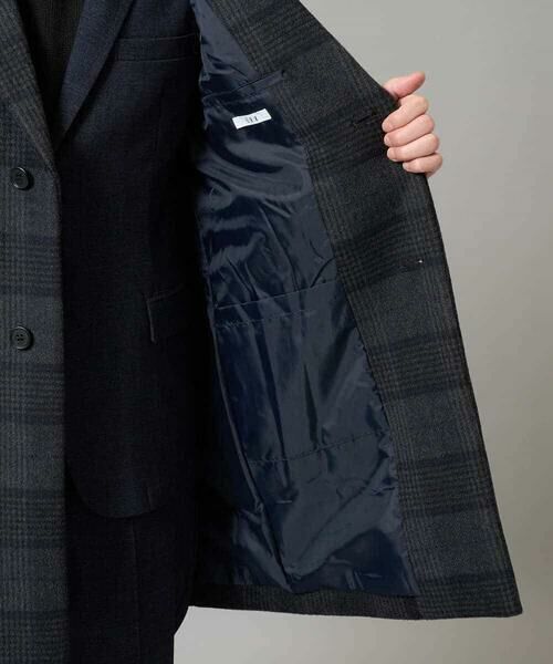 a.v.v / アー・ヴェ・ヴェ その他アウター | ウールライトビーバーチェックチェスターコート | 詳細21