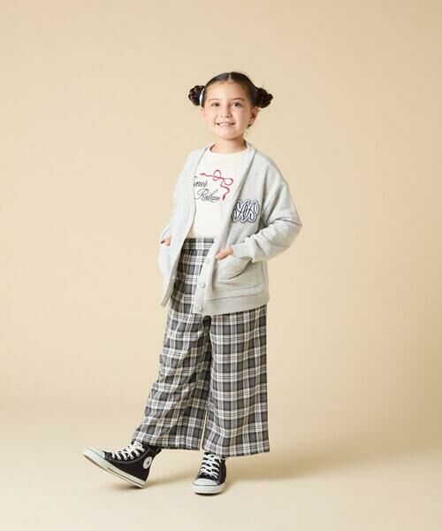 a.v.v / アー・ヴェ・ヴェ カーディガン・ボレロ | [130-160]ワンポイント刺繍カーディガン | 詳細10