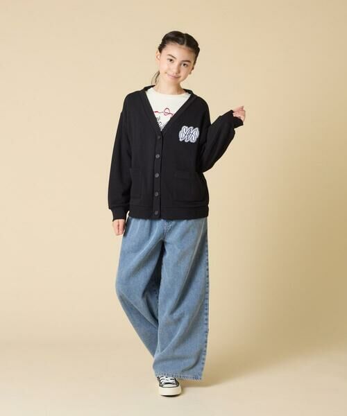 a.v.v / アー・ヴェ・ヴェ カーディガン・ボレロ | [130-160]ワンポイント刺繍カーディガン | 詳細14