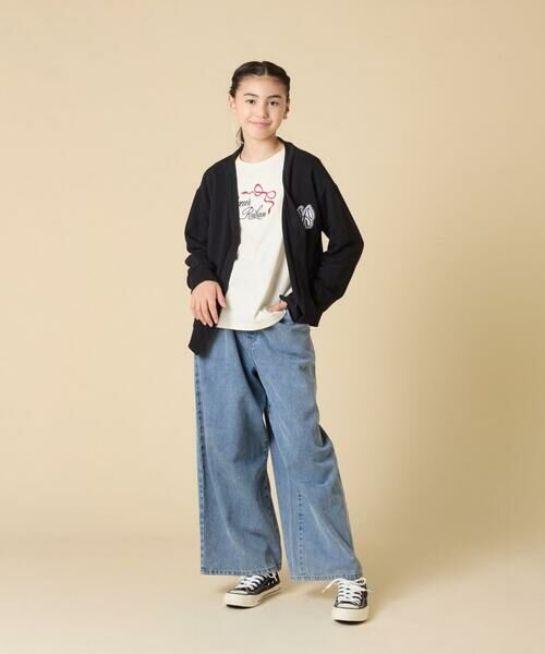 a.v.v / アー・ヴェ・ヴェ カーディガン・ボレロ | [130-160]ワンポイント刺繍カーディガン | 詳細19