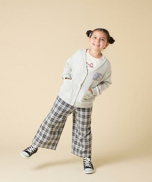 a.v.v / アー・ヴェ・ヴェ カーディガン・ボレロ | [130-160]ワンポイント刺繍カーディガン | 詳細5