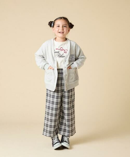 a.v.v / アー・ヴェ・ヴェ カーディガン・ボレロ | [130-160]ワンポイント刺繍カーディガン | 詳細9