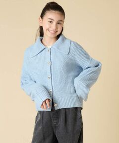 a.v.v / アー・ヴェ・ヴェ カーディガン・ボレロ | [130-160]襟付きカーディガン