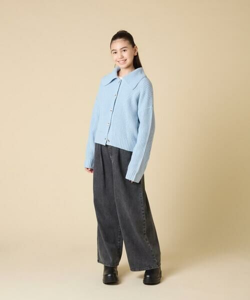 a.v.v / アー・ヴェ・ヴェ カーディガン・ボレロ | [130-160]襟付きカーディガン | 詳細3