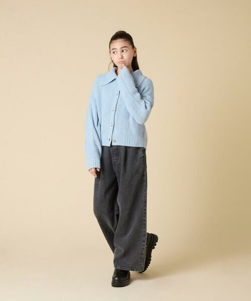 a.v.v / アー・ヴェ・ヴェ カーディガン・ボレロ | [130-160]襟付きカーディガン | 詳細5