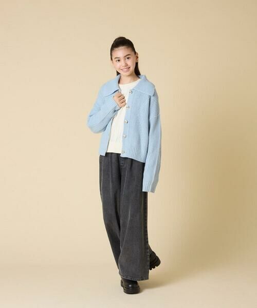 a.v.v / アー・ヴェ・ヴェ カーディガン・ボレロ | [130-160]襟付きカーディガン | 詳細7
