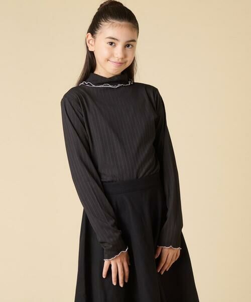 a.v.v / アー・ヴェ・ヴェ カットソー | [120-160]ハイネックリブカットソー | 詳細2