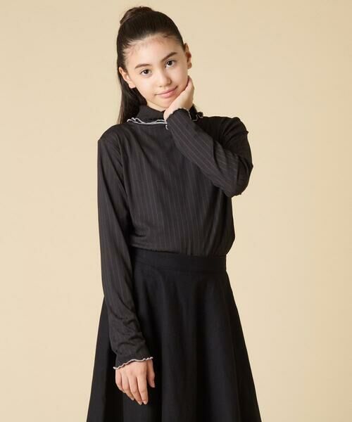 a.v.v / アー・ヴェ・ヴェ カットソー | [120-160]ハイネックリブカットソー | 詳細3