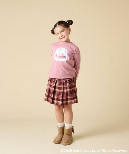 a.v.v / アー・ヴェ・ヴェ カットソー | [100-140]【a.v.v限定デザイン/アートが変わるスパンコール/しろくまとねこ/とかげとぺんぎん】すみっコぐらしスパンコールトレーナー | 詳細10