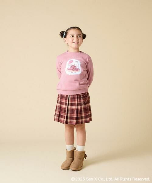 a.v.v / アー・ヴェ・ヴェ カットソー | [100-140]【a.v.v限定デザイン/アートが変わるスパンコール/しろくまとねこ/とかげとぺんぎん】すみっコぐらしスパンコールトレーナー | 詳細11