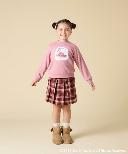 a.v.v / アー・ヴェ・ヴェ カットソー | [100-140]【a.v.v限定デザイン/アートが変わるスパンコール/しろくまとねこ/とかげとぺんぎん】すみっコぐらしスパンコールトレーナー | 詳細12