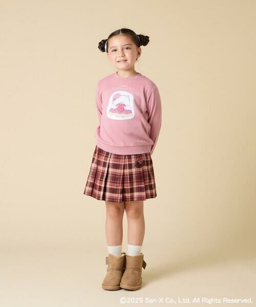 a.v.v / アー・ヴェ・ヴェ カットソー | [100-140]【a.v.v限定デザイン/アートが変わるスパンコール/しろくまとねこ/とかげとぺんぎん】すみっコぐらしスパンコールトレーナー | 詳細4