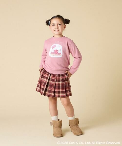 a.v.v / アー・ヴェ・ヴェ カットソー | [100-140]【a.v.v限定デザイン/アートが変わるスパンコール/しろくまとねこ/とかげとぺんぎん】すみっコぐらしスパンコールトレーナー | 詳細5