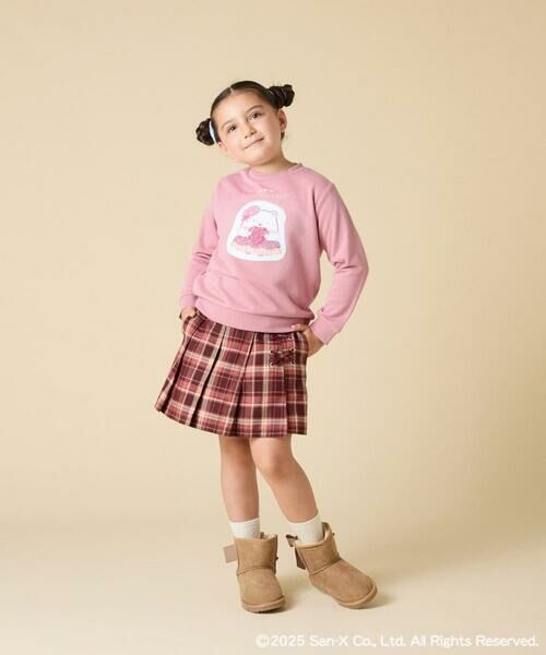 a.v.v / アー・ヴェ・ヴェ カットソー | [100-140]【a.v.v限定デザイン/アートが変わるスパンコール/しろくまとねこ/とかげとぺんぎん】すみっコぐらしスパンコールトレーナー | 詳細6