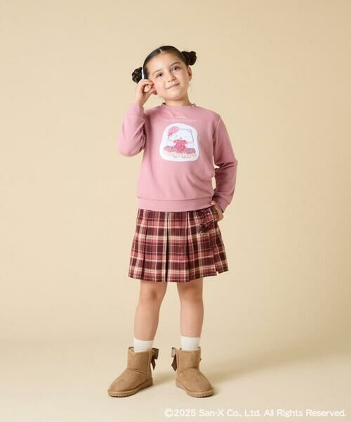 a.v.v / アー・ヴェ・ヴェ カットソー | [100-140]【a.v.v限定デザイン/アートが変わるスパンコール/しろくまとねこ/とかげとぺんぎん】すみっコぐらしスパンコールトレーナー | 詳細7