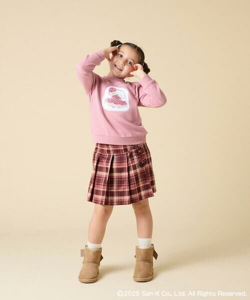 a.v.v / アー・ヴェ・ヴェ カットソー | [100-140]【a.v.v限定デザイン/アートが変わるスパンコール/しろくまとねこ/とかげとぺんぎん】すみっコぐらしスパンコールトレーナー | 詳細9