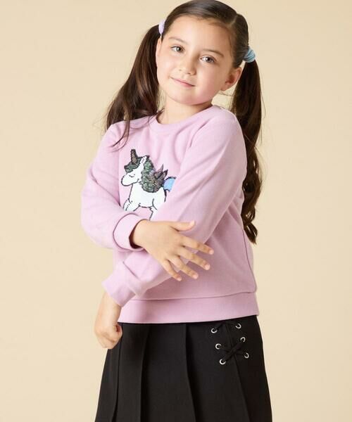 a.v.v / アー・ヴェ・ヴェ カットソー | [110-150]【通学にもオススメ/選べる３デザイン】モチーフアソートトレーナー | 詳細2