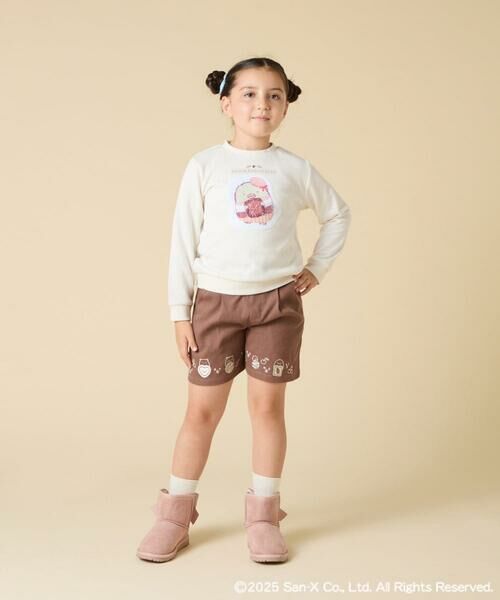 a.v.v / アー・ヴェ・ヴェ その他パンツ | [100-140]【a.v.v限定デザイン/刺繍のアート/後ろゴムで楽ちん】すみっコぐらし刺繍キュロット | 詳細11