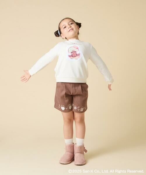 a.v.v / アー・ヴェ・ヴェ その他パンツ | [100-140]【a.v.v限定デザイン/刺繍のアート/後ろゴムで楽ちん】すみっコぐらし刺繍キュロット | 詳細12